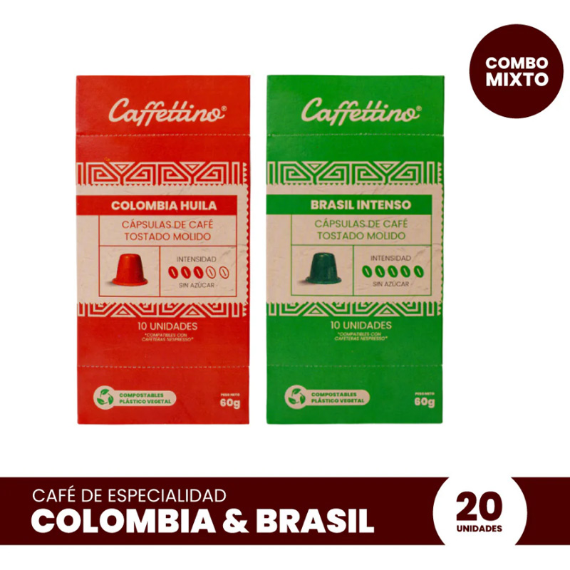 Combo Cápsulas x 20u Nespresso