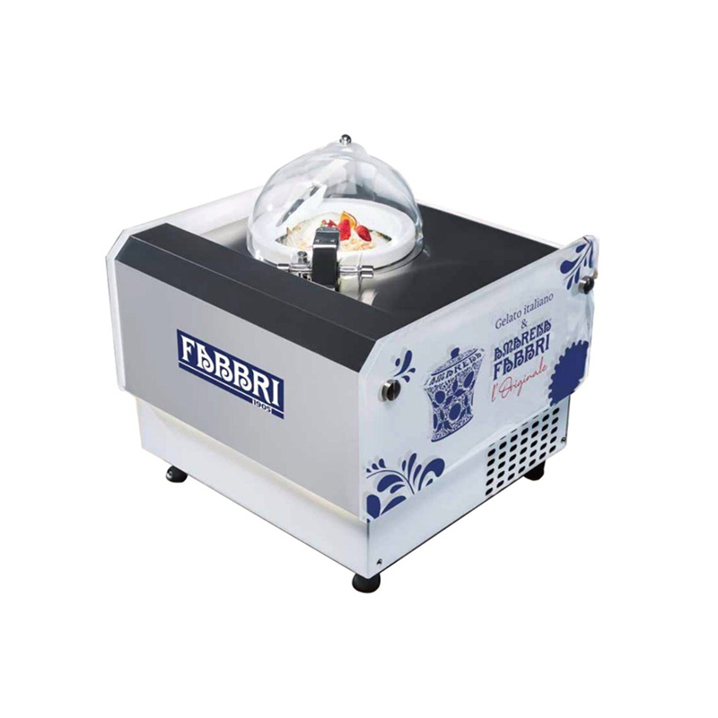 Máquina fabricadora de helados artesanal enchufable